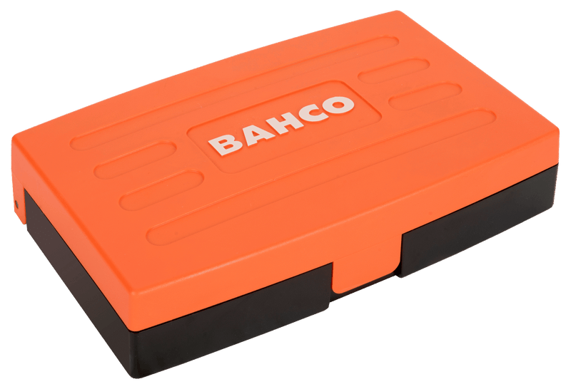 Bahco SL25L 1/4" Square Drive Socket and Deep Socket Set with Metric Hex Profile and Screwdriver Bits