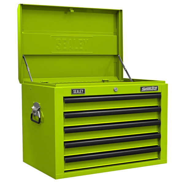 Sealey SPTHVCOMBO1 Tool Chest Combination 14 Drawer with Ball-Bearing Slides - Green & 1179pc Tool Kit