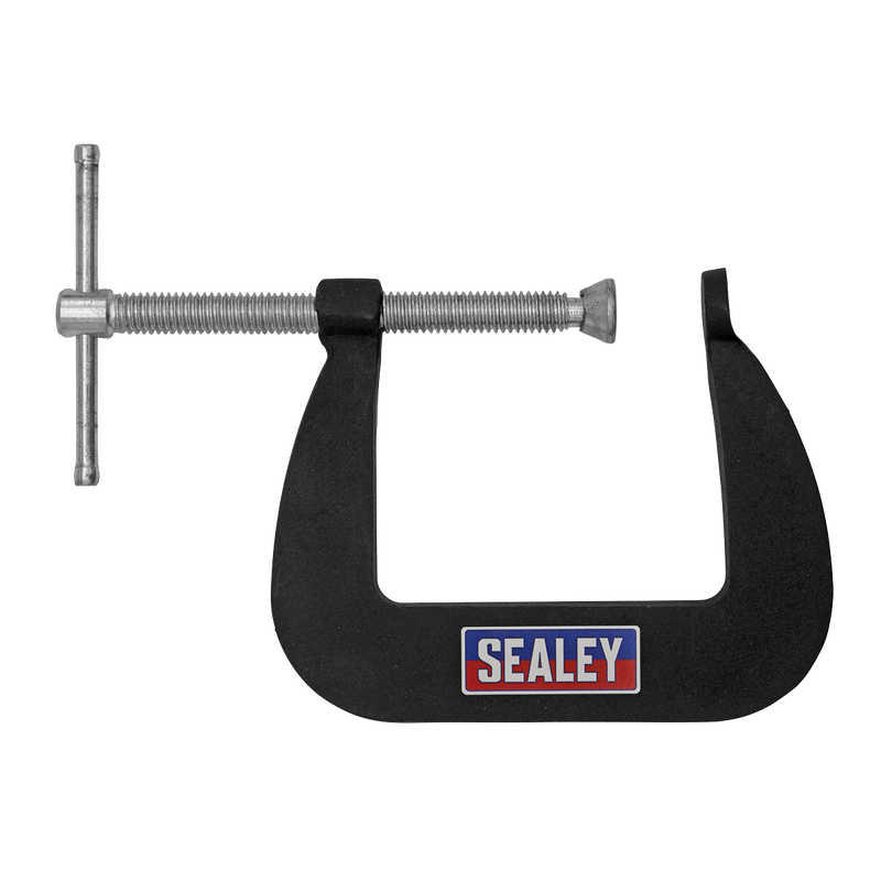 Sealey GCC01 Junior C-Clamp Set 4pc - 64mm x 64mm