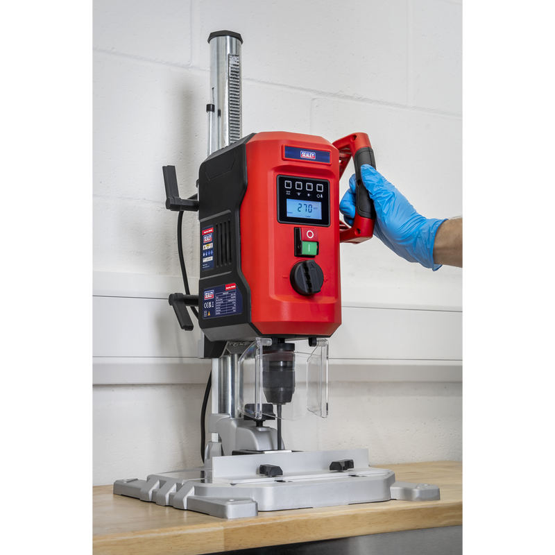 Sealey PDM10B Bench Pillar Drill with Digital Display & Laser Guide 720W