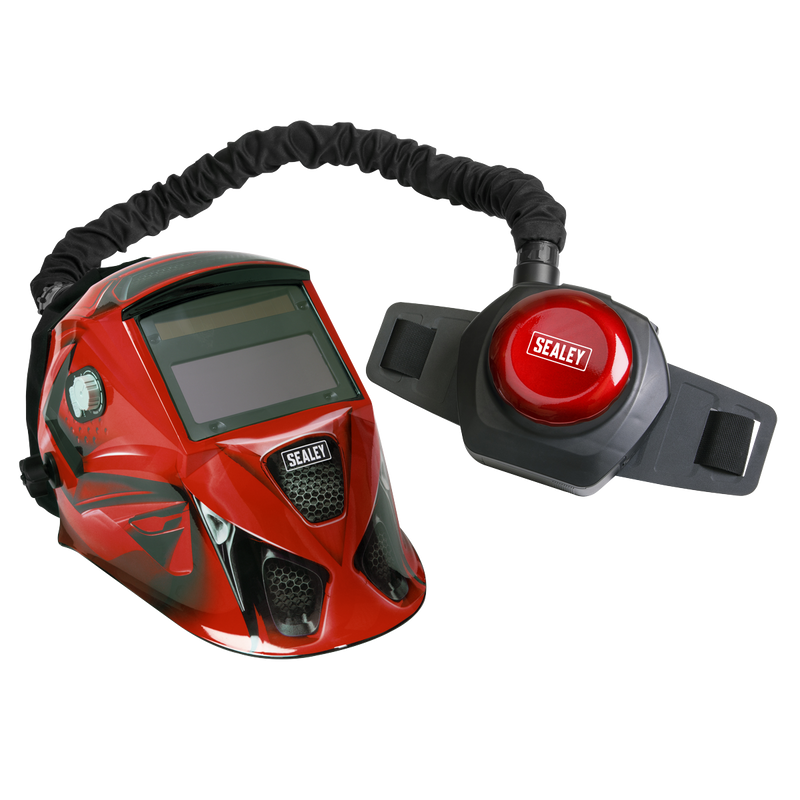 Sealey PWH617 Welding Helmet with TH2 Powered Air Purifying Respirator (PAPR) Auto Darkening