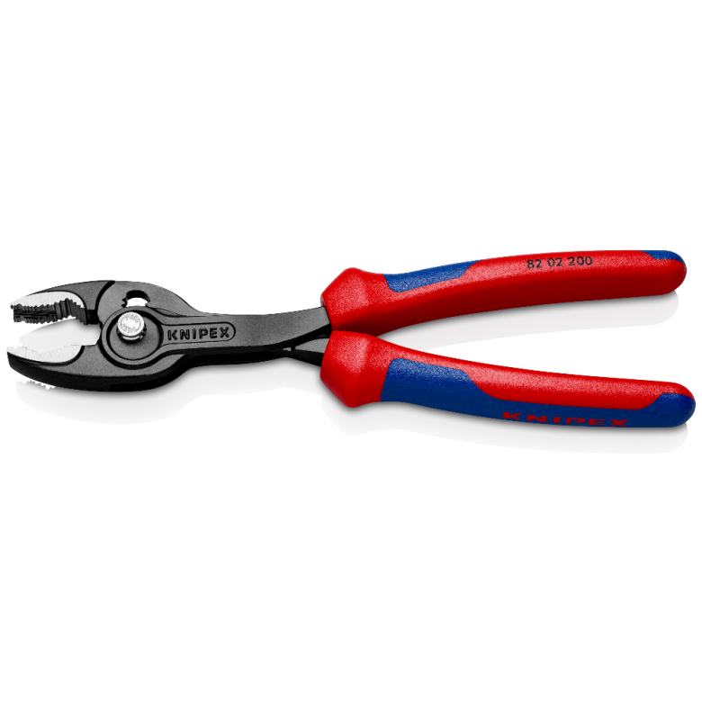 KNIPEX 82 02 200 KNIPEX TwinGrip Slip Joint Pliers