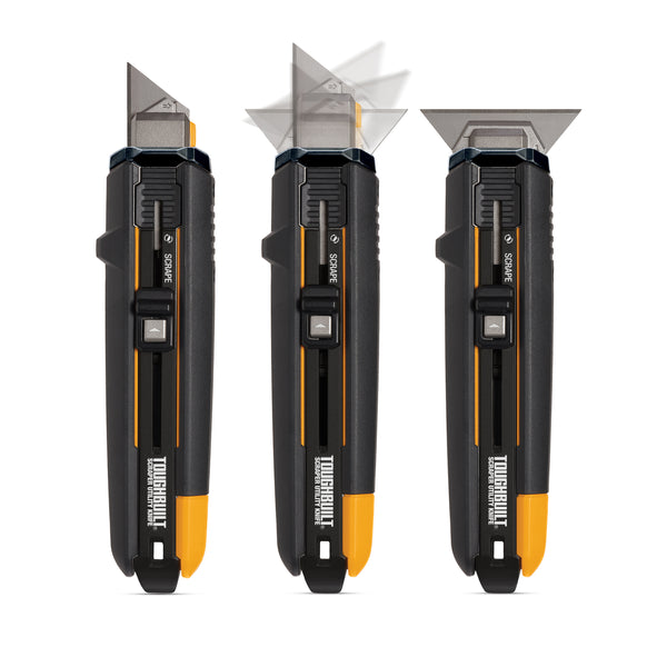 ToughBuilt TB-H4S5-01 Scraper Utility Knife + 5 Spare Blades