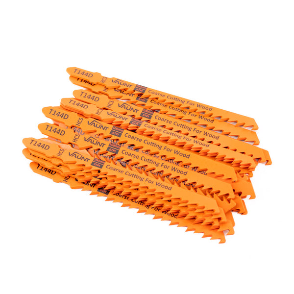 Vaunt V1343000 Jigsaw Blades Coarse Wood Cutting (T144D) - Pack of 25
