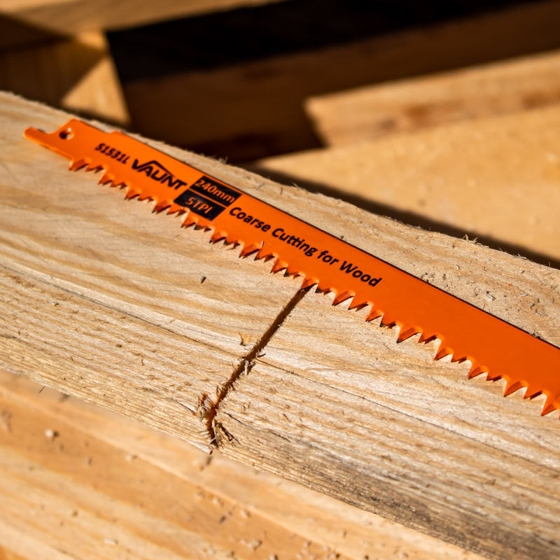 Vaunt V1353000 Reciprocating Saw Blades For Wood - Pack of 5 (S1531L)