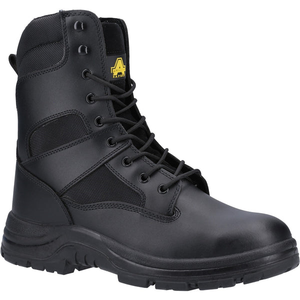 Amblers Safety 21396-34269 FS008 Hi leg Safety Boot- Unisex, Black