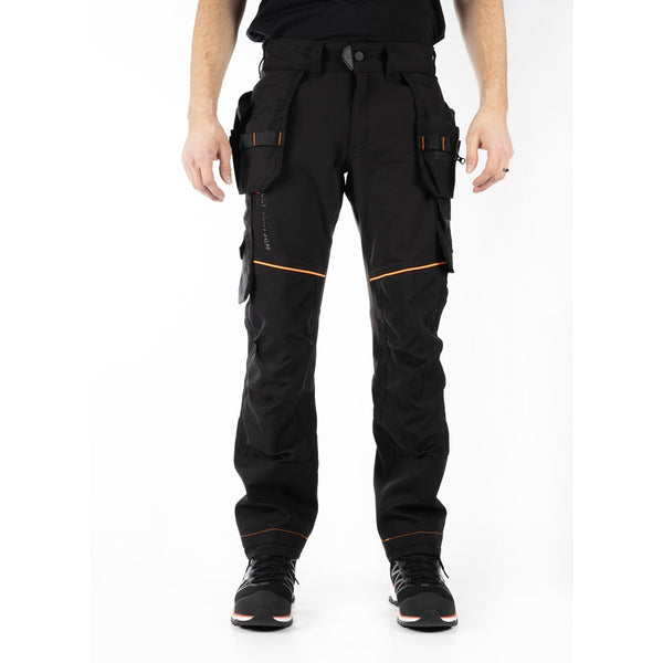 Helly Hansen Workwear 35438-66038 Chelsea Evolution Construction Trouser - Mens, Black