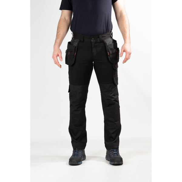 Helly Hansen Workwear 36460-67960 Oxford Construction Trouser - Mens, Black
