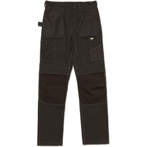 Caterpillar 39488-73654 Essential Knee Pocket Stretch Holster Trouser- Mens, Black