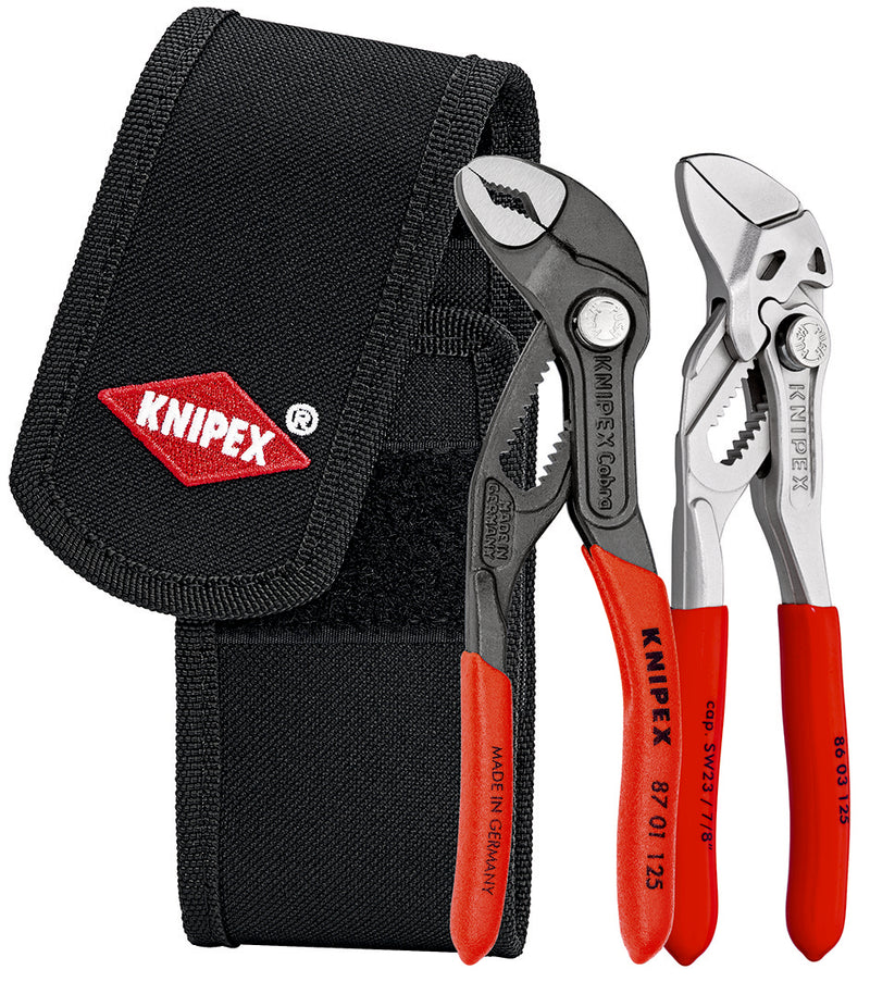 KNIPEX 00 20 72 V04 KNIPEX Pliers Set in belt tool pouch