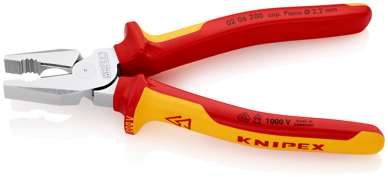KNIPEX 02 06 200 COMBINATION PLIERS