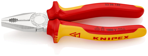 KNIPEX 03 06 180 COMBINATION PLIERS