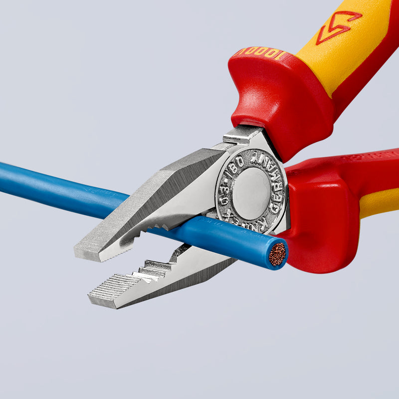 KNIPEX 03 06 180 COMBINATION PLIERS