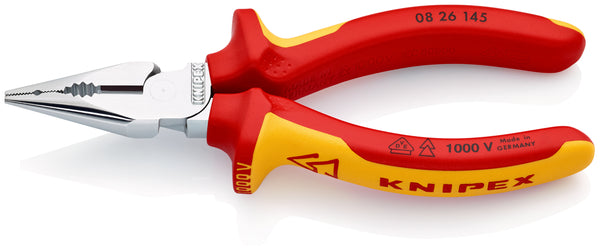KNIPEX 08 26 145 Needle-Nose Combination Pliers