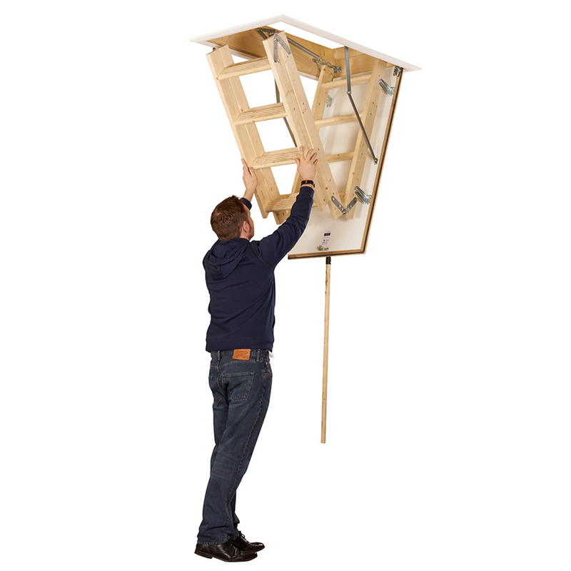 TB Davies 2440427 EUROFOLD Wooden Loft Ladder