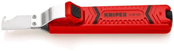 KNIPEX 16 20 165 SB CABLE KNIFE WITH HOOK BLADE