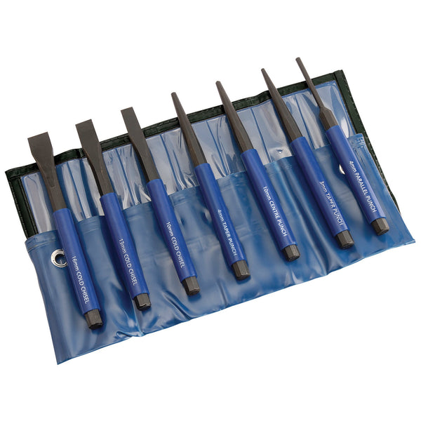 Draper 23187 Chisel and Punch Set (7 Piece)