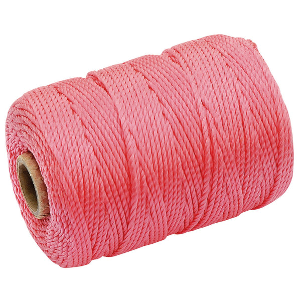 Draper 27428 Polypropylene Brick Line, 100m, Pink