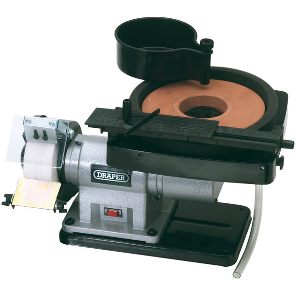 Draper 31235 Wet and Dry Bench Grinder, 350W