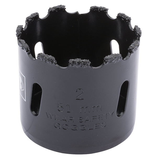 Draper 34943 Tungsten Carbide Grit Hole Saw, 51mm