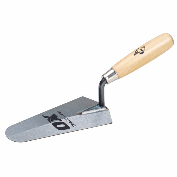 OX Tools OX-T017718 Trade Gauging Trowel - Wooden Handle  7" / 180mm