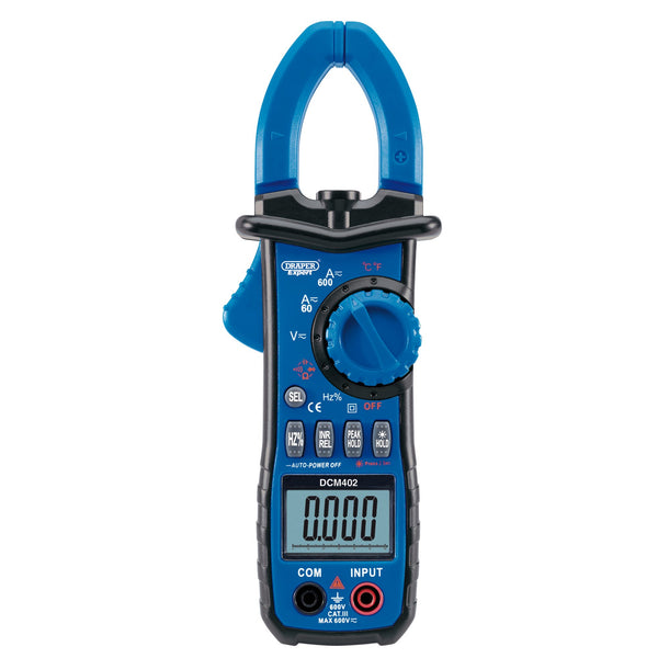 Draper 41967 Auto-Ranging Digital Clamp Meter with Linear Bar Graph Function
