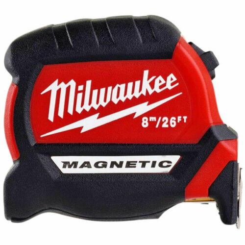 Milwaukee 4932464603 Magnetic Tape Measure 8m/26ft