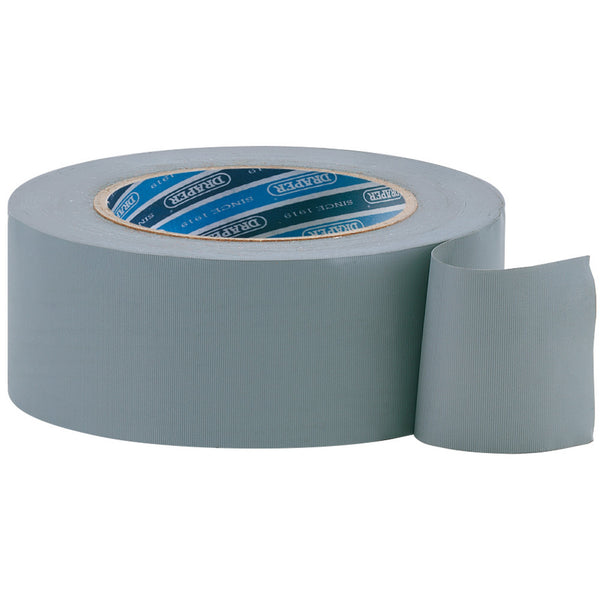 Draper 49430 Duct Tape Roll, 30m x 50mm, Grey