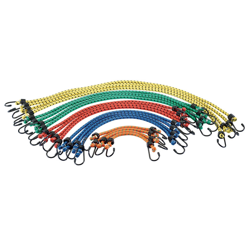 Draper 63574 Assorted Bungee Cords (Pack of 20)