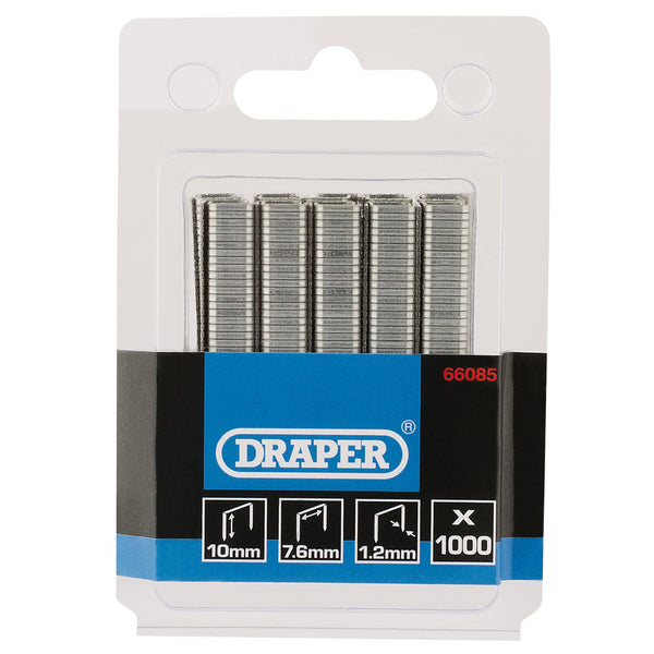 Draper 66085 Staples, 10mm (Pack of 1000)