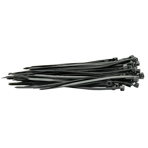 Draper 70389 Cable Ties, 2.5 x 100mm, Black (Pack of 100)