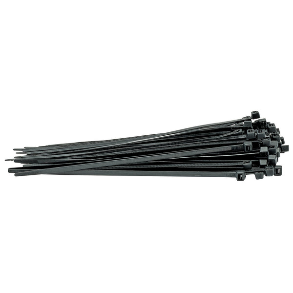 Draper 70393 Cable Ties, 4.8 x 200mm, Black (Pack of 100)