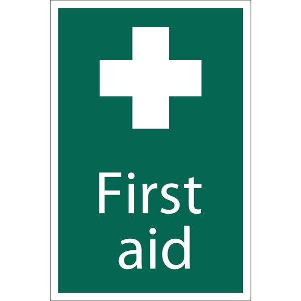 Draper 72534 'First Aid' Safety Sign, 200 x 300mm