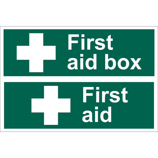 Draper 72542 First Aid Box' Safety Sign