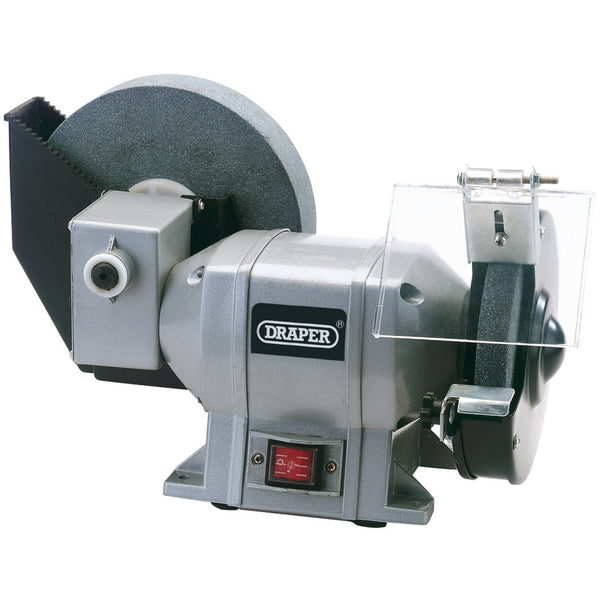 Draper 78456 Wet and Dry Bench Grinder, 250W