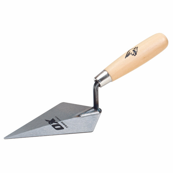 OX Tools OX-T017813 Trade Pointing Trowel - Wooden Handle  5" / 127mm