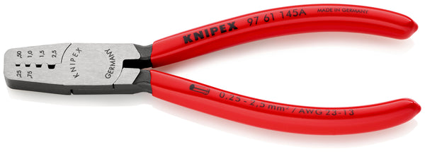 KNIPEX 97 61 145 A CRIMPING PLIERS F. CABLE LINKS