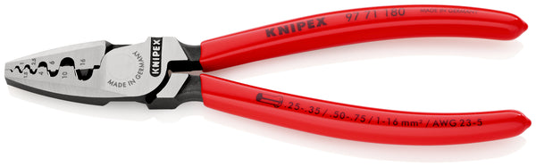KNIPEX 97 71 180 CRIMPING PLIERS F. CABLE LINKS