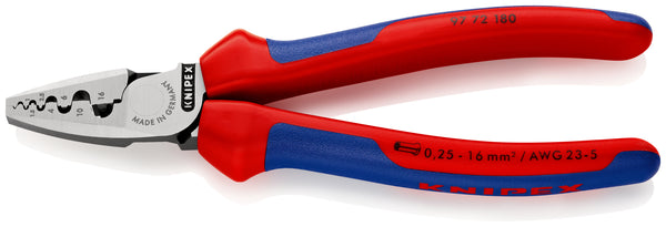 KNIPEX 97 72 180 CRIMPING PLIERS F. CABLE LINKS