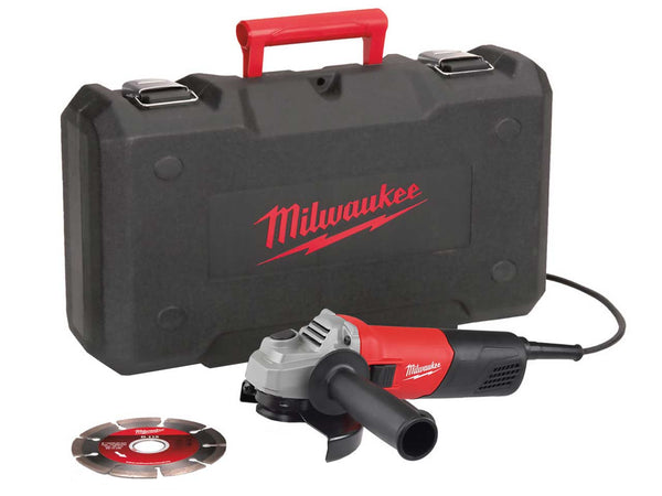 Milwaukee AG800-115ED 220-240V 115mm Angle Grinder With Case