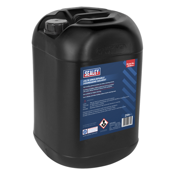 Sealey AK25 25L Emulsifiable Degreasing Solvent