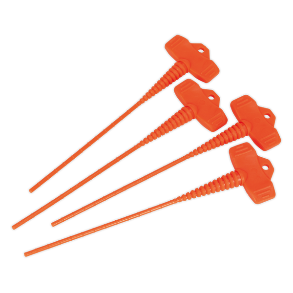 Sealey AK391 Applicator Nozzle Stopper - Pack of 4