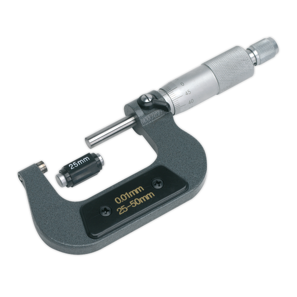 Sealey AK9632M 25-50mm External Micrometer