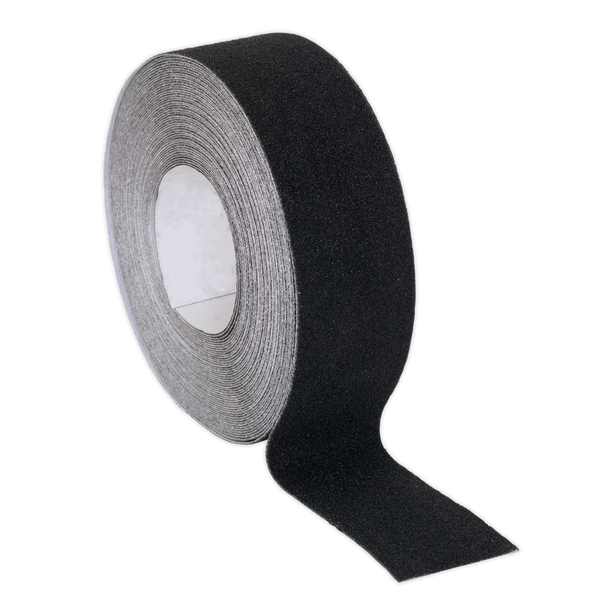 Sealey ANTB18 50mm x 18m Black Self-Adhesive Anti-Slip Tape