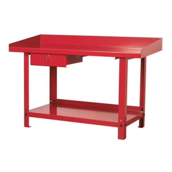 Sealey AP1015 1.5m Steel Workbench with 1 Drawer