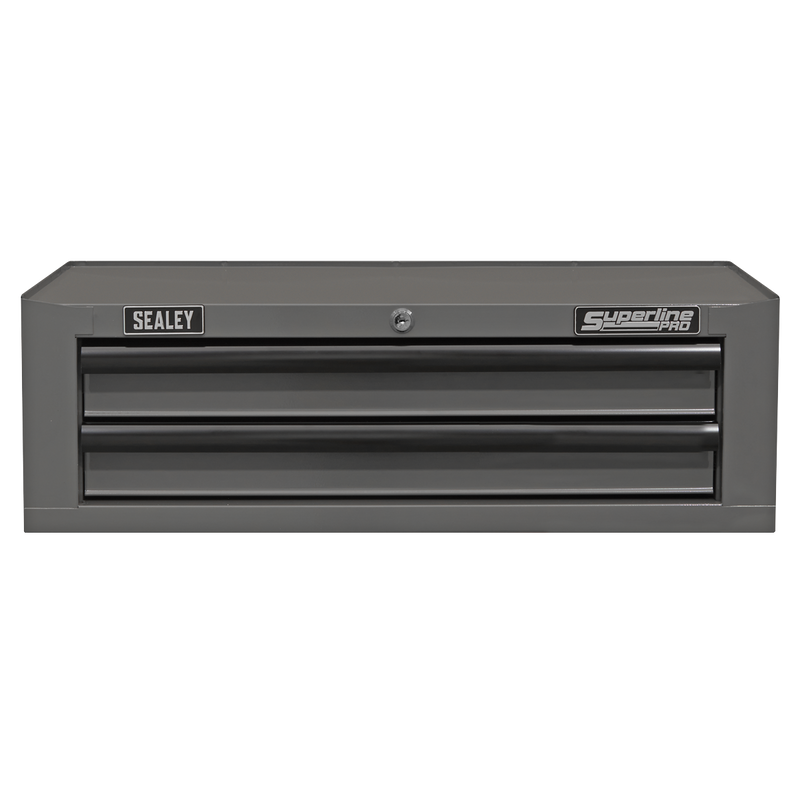 Sealey AP26029TG Mid-Box 2 Drawer with Ball-Bearing Slides - Grey/Black