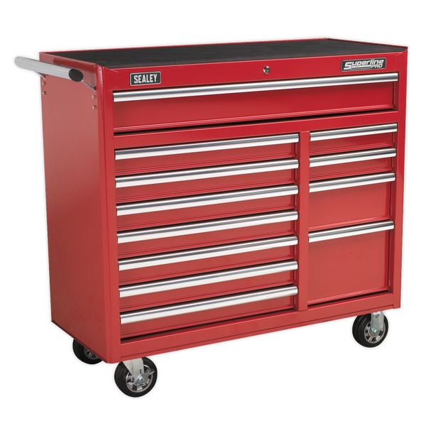 Sealey AP41120 12 Drawer Rollcab with Ball-Bearing Slides - Red