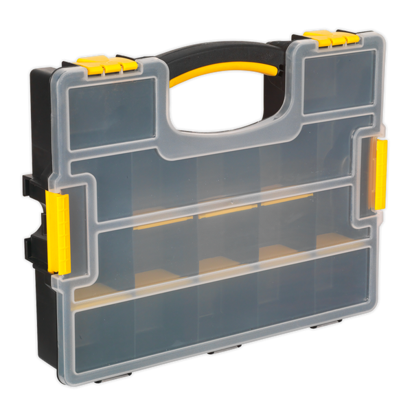 Sealey APAS15A Stackable Parts Storage Case with Removable Compartments