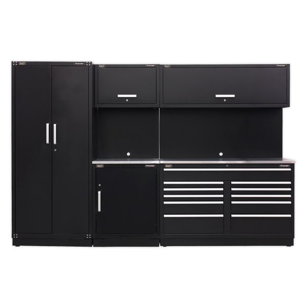 Sealey APMSCOMBO2SS Premier 3.3m Storage System - Stainless Worktop