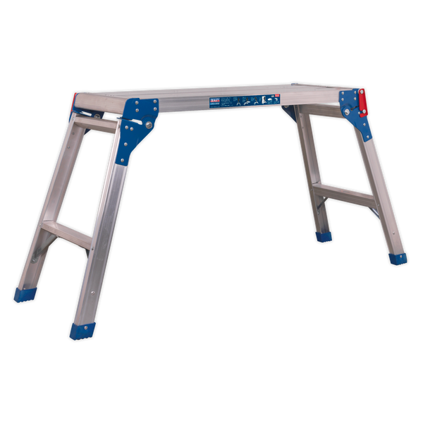 Sealey APS2E 2-Tread Aluminium Folding Platform - EN 131